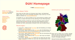 Desktop Screenshot of duehl.de